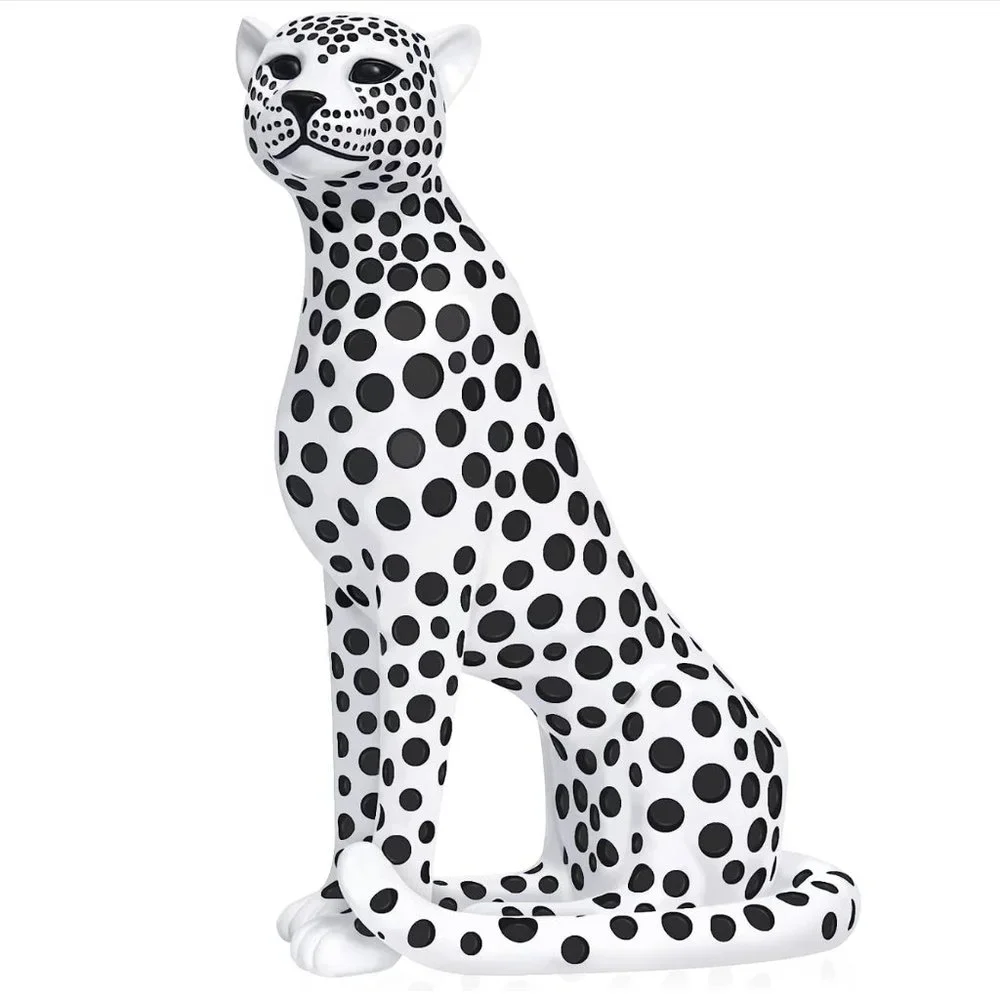 Anthro Leopard Decorative Object - Picture 4 of 6